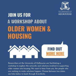 Older women and housing in Victoria