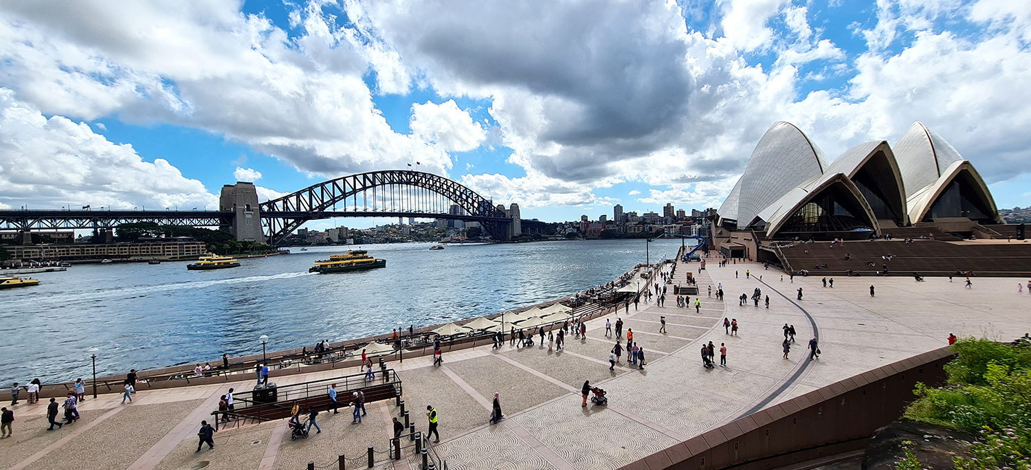 Sydney Harbour Bridge and Sydney Opera House
