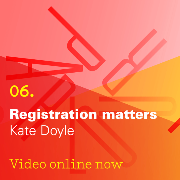 Registration Matters