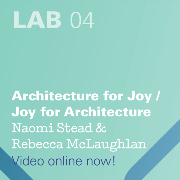 Architecture for Joy, Joy for Architecture